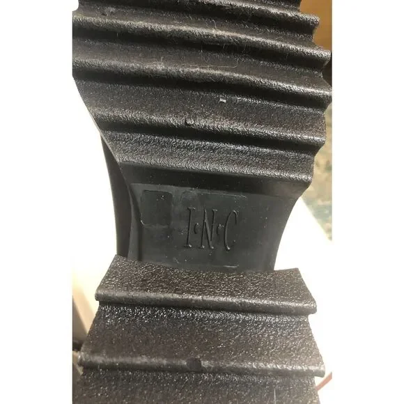 INC Women’s Rain Snow (or Just Rockin’) Boots Eddiie2 Black Size 7 NEW - Picture 9 of 12